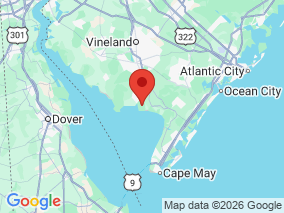 Map of Site Report: Heislerville Wildlife Management Area, United States of America
